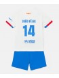 Barcelona Joao Felix #14 Venkovní dres pro děti 2023-24 Krátký Rukáv (+ trenýrky)